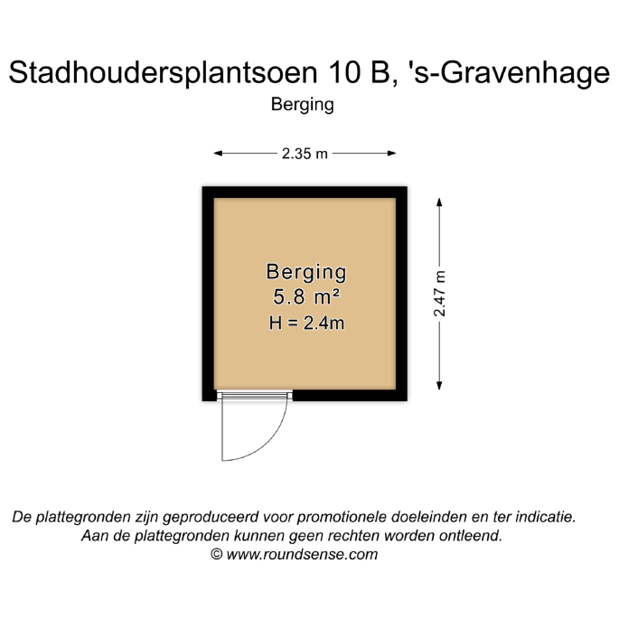 Stadhoudersplantsoen 10 B, 2517 JL, 's-Gravenhage