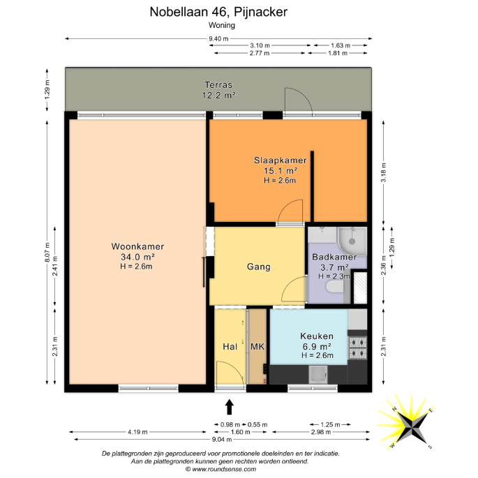 Nobellaan 46, 2641 XT, Pijnacker