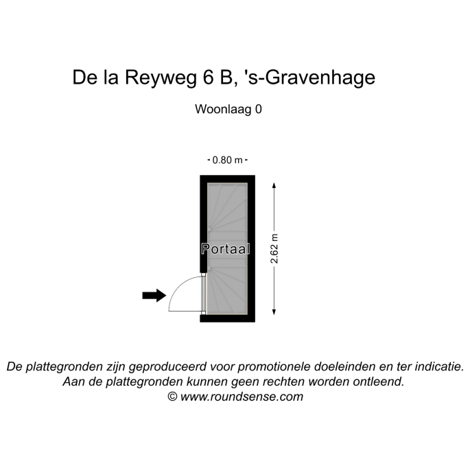 De la Reyweg 6 b, 2571 GC, 's-Gravenhage