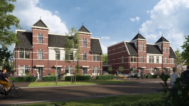 De Dames van Vroondaal Fase 4, 3 onder 1 kap villa, 's-Gravenhage