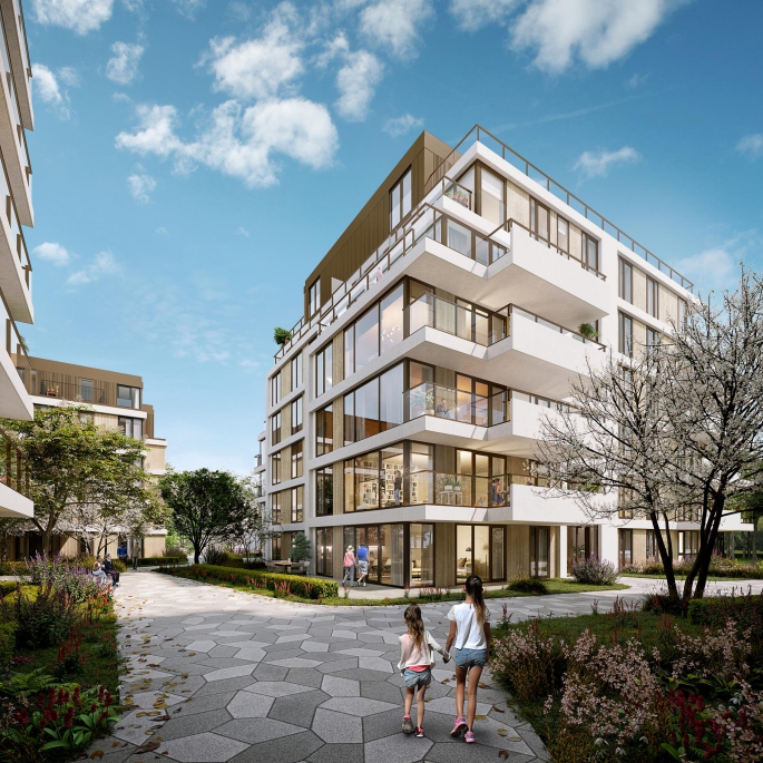 Triadome, Drie-kamer appartement, bouwnummer: 31, Leidschendam