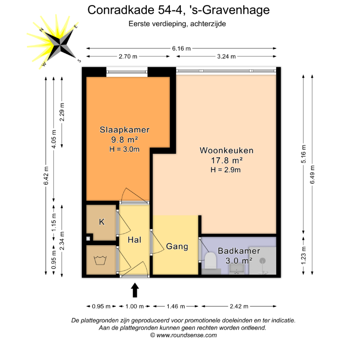 Conradkade 54B ong, 2517 BR, 's-Gravenhage