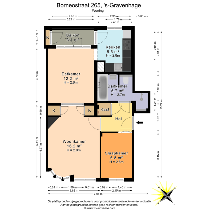 Borneostraat 265, 2585 SC, 's-Gravenhage