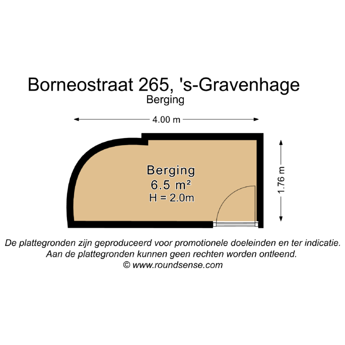 Borneostraat 265, 2585 SC, 's-Gravenhage