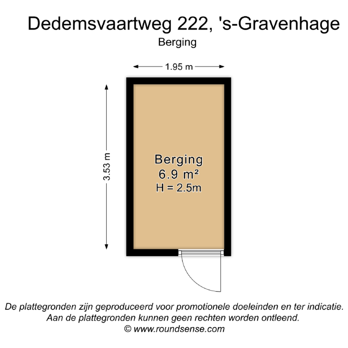 Dedemsvaartweg 222, 2545 AE, 's-Gravenhage