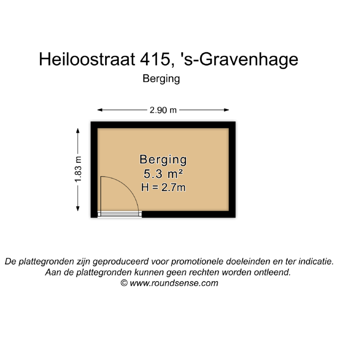 Heiloostraat 415, 2547 KK, 's-Gravenhage