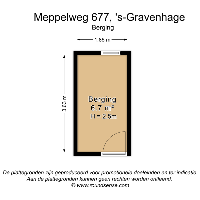 Meppelweg 677, 2544 AS, 's-Gravenhage