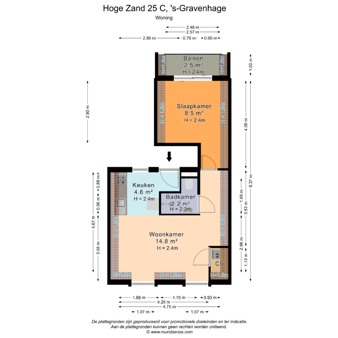 Hoge Zand 25 C, 2512 EK, 's-Gravenhage