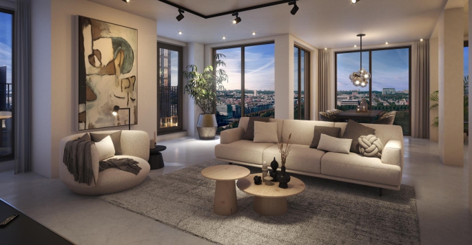 KJ Den Haag fase 2,3 en 4, KJ Den Haag - Fase 4 - 3 kamer appartement, bouwnummer: 18.S.02, 's-Gravenhage
