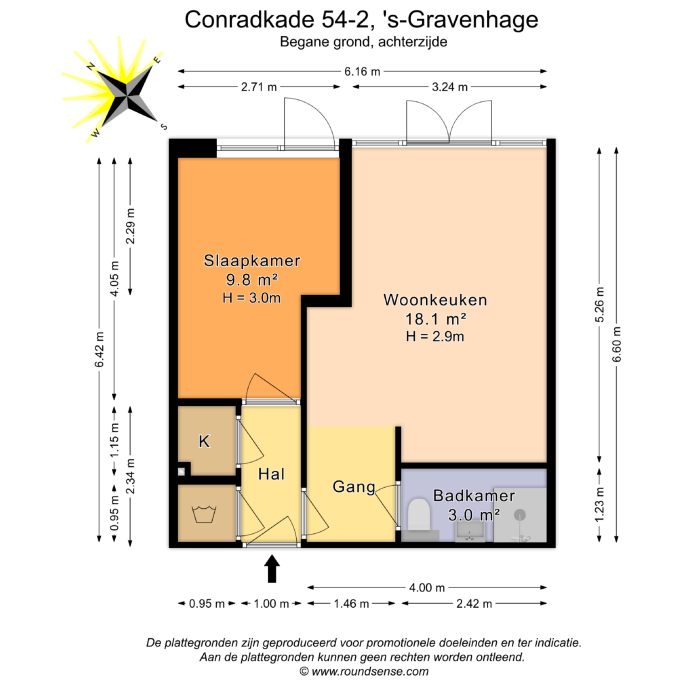 Conradkade 54A ong, 2517 BR, 's-Gravenhage