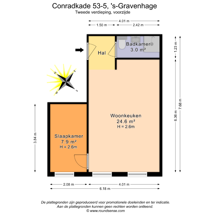 Conradkade 53E ong, 2517 BR, 's-Gravenhage