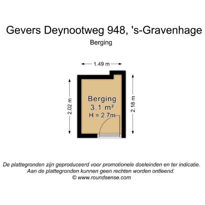 Gevers Deynootweg 948, 2586 BW, 's-Gravenhage