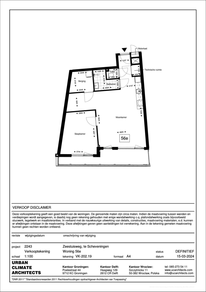 Zeesluisweg 56 E, 2583 DS, 's-Gravenhage