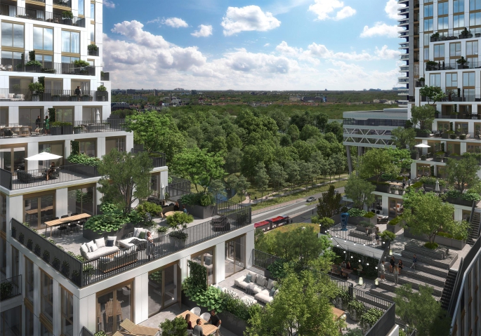 KJ Den Haag fase 2,3 en 4, KJ Den Haag - Fase 2 - 3 kamerappartement, 's-Gravenhage