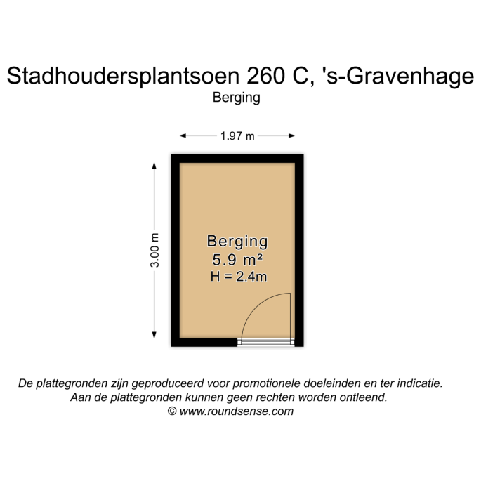 Stadhoudersplantsoen 260 C, 2517 SK, 's-Gravenhage