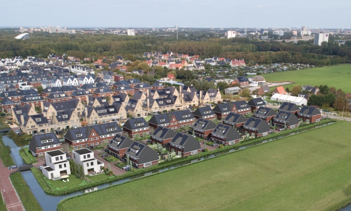 Hof van Haag fase 1, Type D Twee-onder-één-kapwoning met garage, bouwnummer: 54, 's-Gravenhage