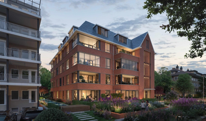 De Frank, Statenkwartier, De Frank, Garden appartementen, bouwnummer: 3, 's-Gravenhage