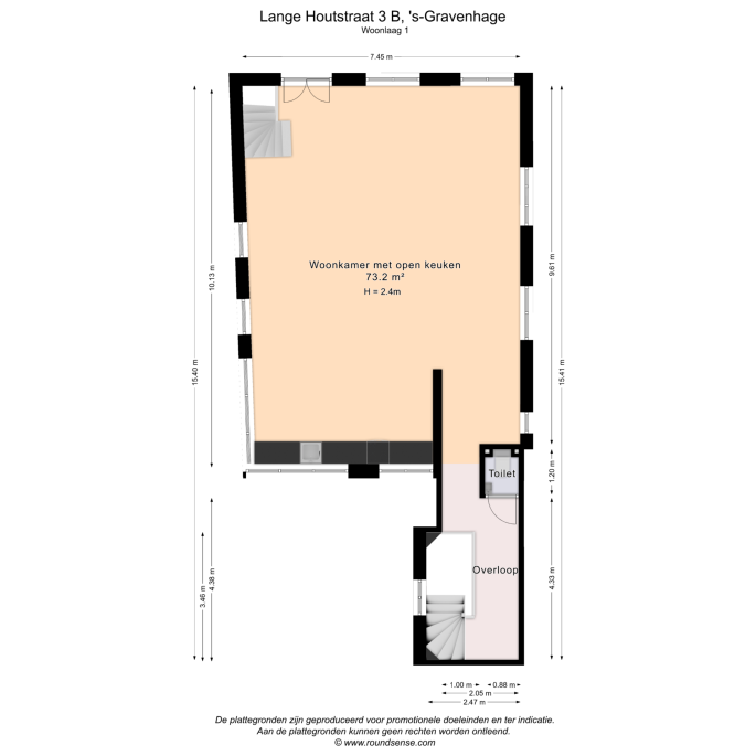 Lange Houtstraat 3 B, 2511 CV, 's-Gravenhage