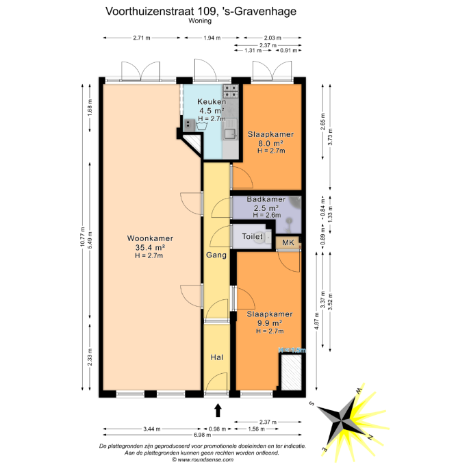 Voorthuizenstraat 109, 2573 AD, 's-Gravenhage