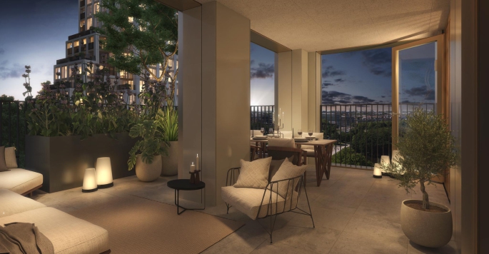 KJ Den Haag fase 2,3 en 4, KJ Den Haag - Fase 4 - 3 kamer appartement, bouwnummer: 23.P.04, 's-Gravenhage