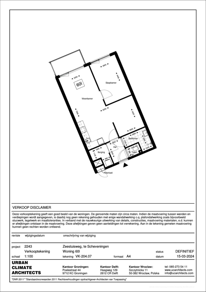 Zeesluisweg 60 L, 2583 DS, 's-Gravenhage