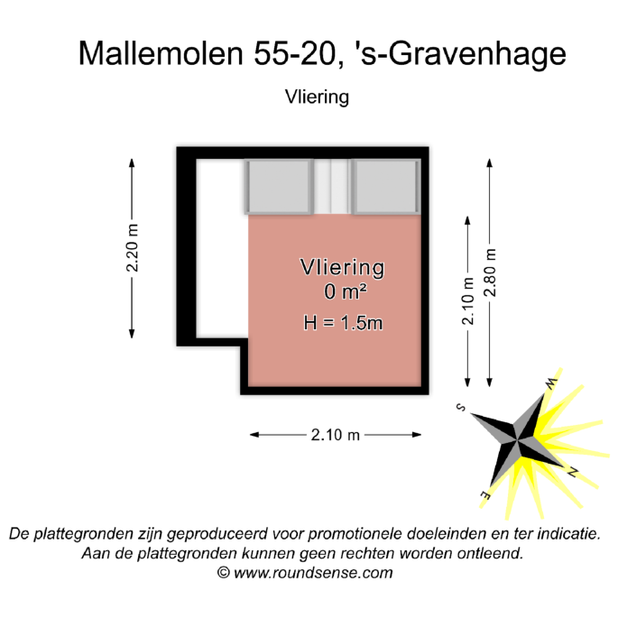 Mallemolen 55 20, 2585 XH, 's-Gravenhage