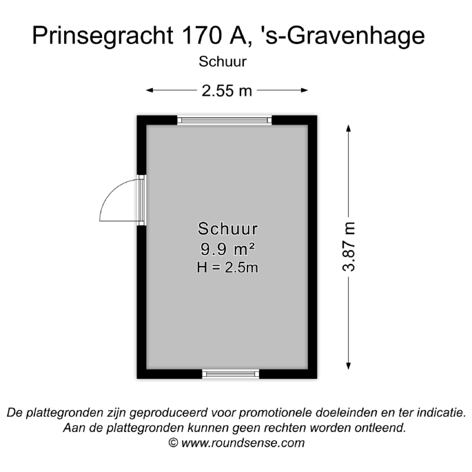 Prinsegracht 170, 2512 GE, 's-Gravenhage