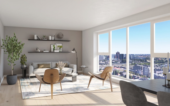 Huren in Sonate, Huren in Sonate - Type 1 - 3 kamer appartement, 's-Gravenhage