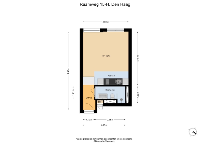 Raamweg 15 H, 2596 HL, 's-Gravenhage