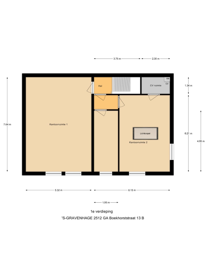 Boekhorststraat 13 B, 2512 CL, 's-Gravenhage