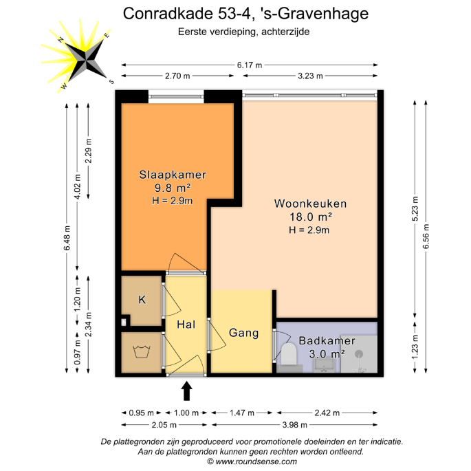 Conradkade 53B ong, 2517 BR, 's-Gravenhage