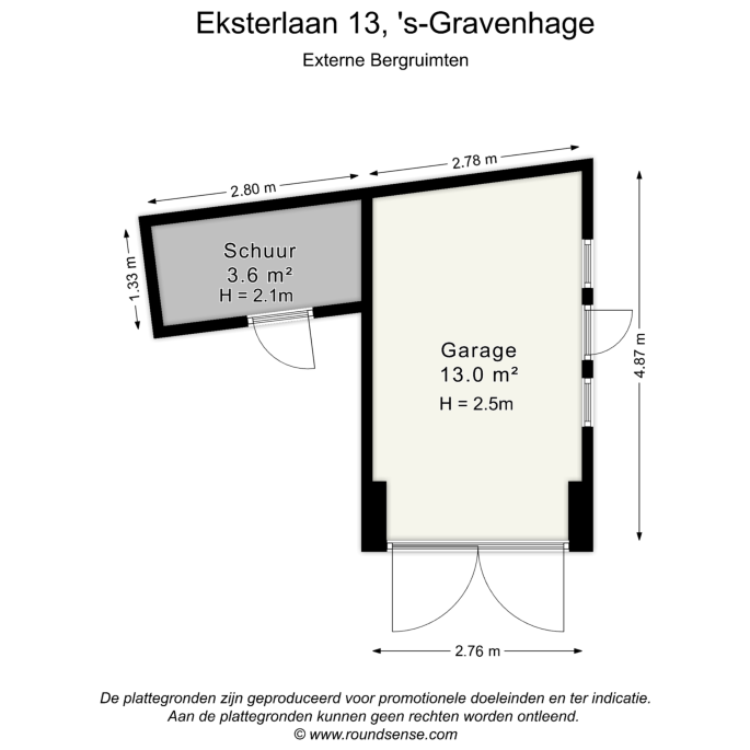 Eksterlaan 13, 2566 JW, 's-Gravenhage
