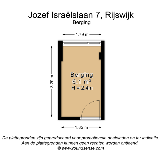 Jozef Israelslaan 7, 2282 TA, Rijswijk