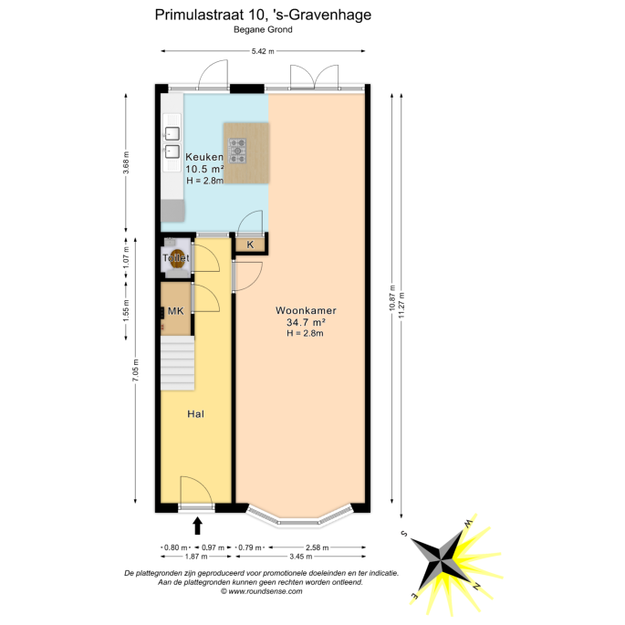 Primulastraat 10, 2565 PJ, 's-Gravenhage
