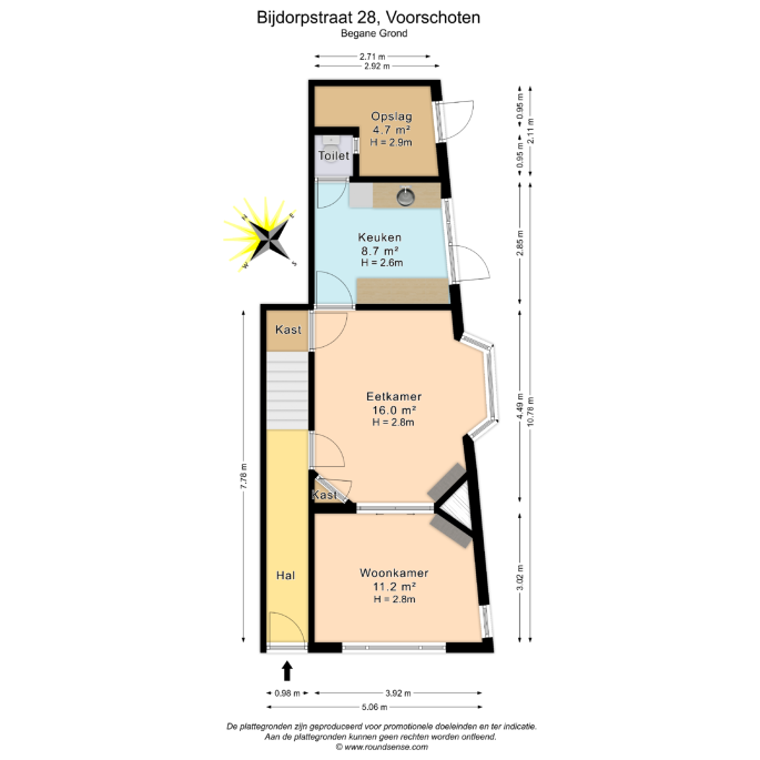 Bijdorpstraat 28, 2252 AR, Voorschoten