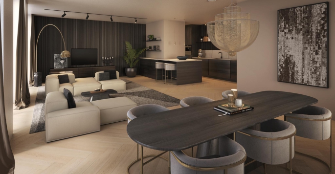 KJ Den Haag fase 2,3 en 4, KJ Den Haag - Fase 2 - 3 kamerappartement, bouwnummer: 17.P.03, 's-Gravenhage