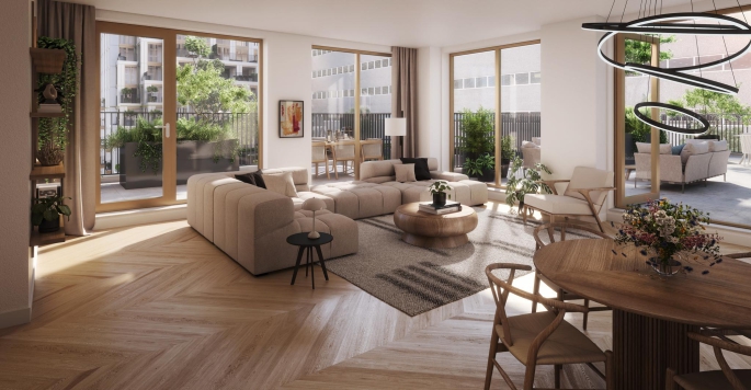 KJ Den Haag fase 2,3,4 en 5, KJ Den Haag - Fase 5 - 2 kamer appartement, bouwnummer: 13.P.03, 's-Gravenhage