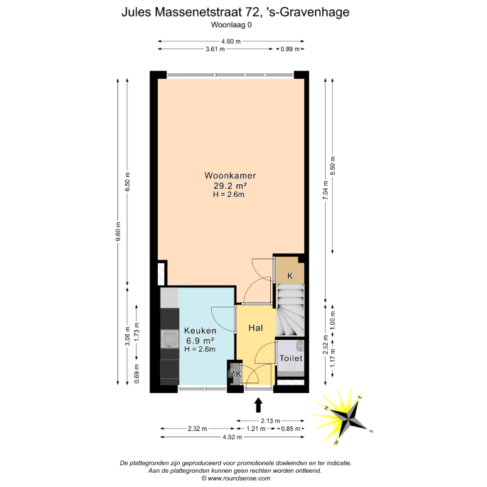 Jules Massenetstraat 72, 2551 XD, 's-Gravenhage