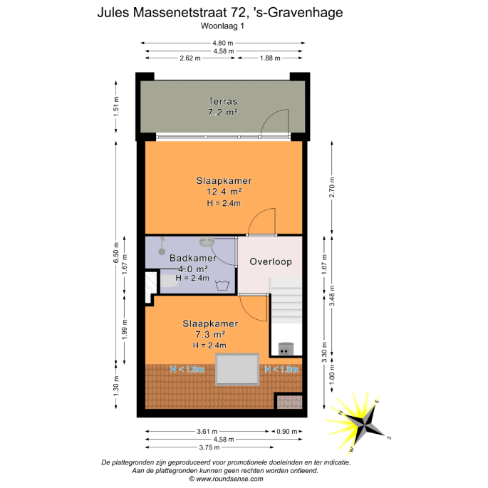 Jules Massenetstraat 72, 2551 XD, 's-Gravenhage