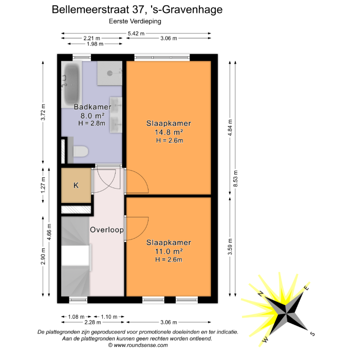 Bellemeerstraat 37, 2493 XP, 's-Gravenhage