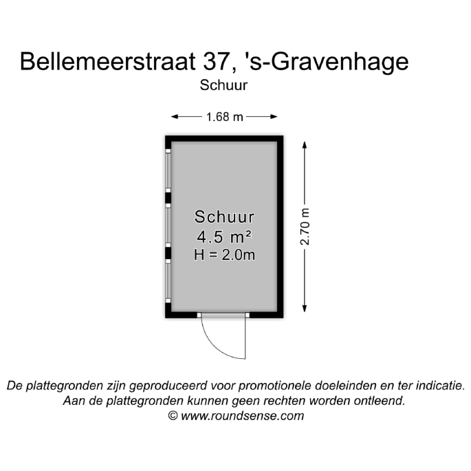 Bellemeerstraat 37, 2493 XP, 's-Gravenhage