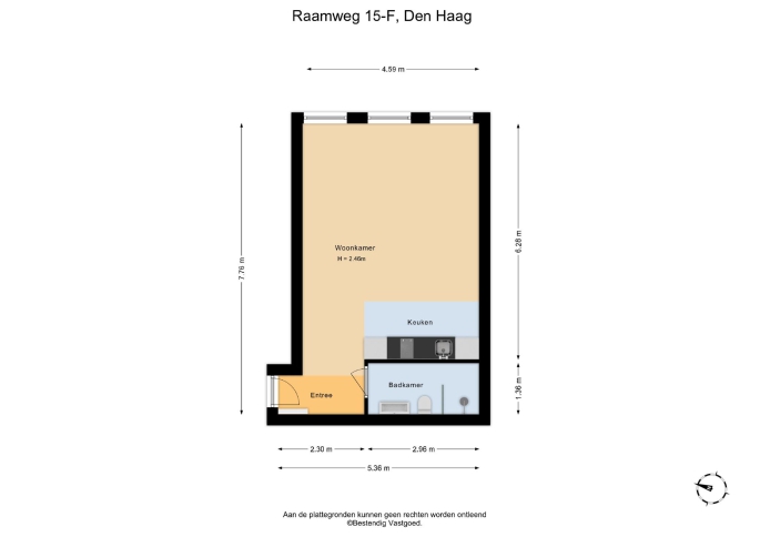 Raamweg 15 F, 2596 HL, 's-Gravenhage