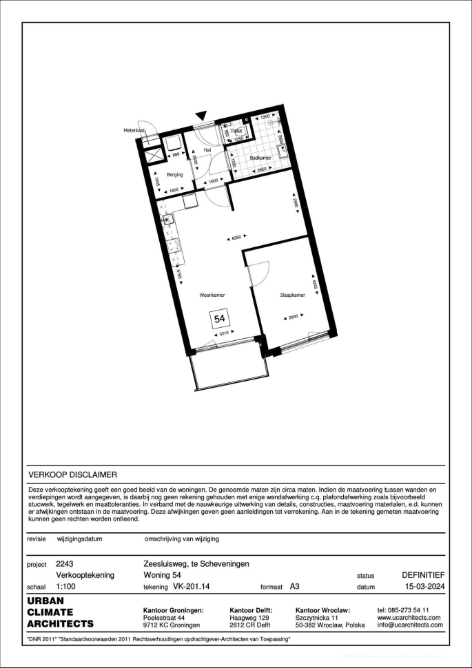 Zeesluisweg 54, 2583 DS, 's-Gravenhage