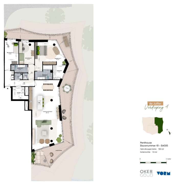 De Juffer, Penthouse bnr 19 ong, 2643 MH, Pijnacker