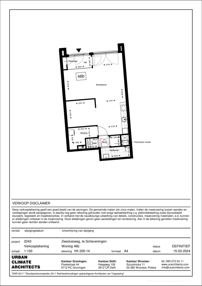 Zeesluisweg 46 B, 2583 DR, 's-Gravenhage