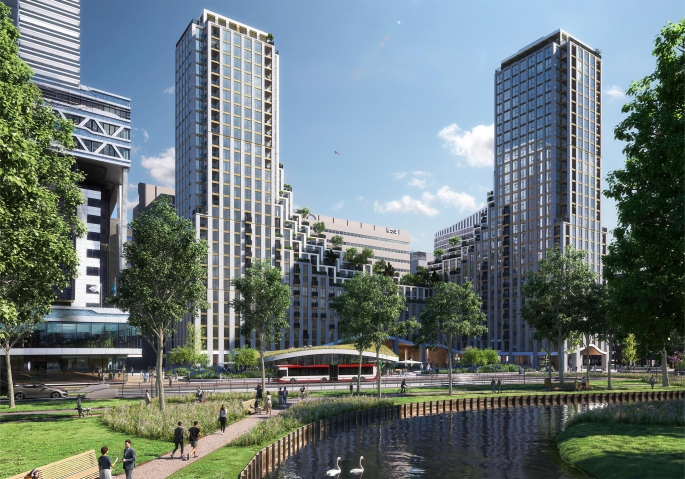 KJ Den Haag fase 2,3 en 4, KJ Den Haag - Fase 4 - 3 kamer appartement, bouwnummer: 5.P.01, 's-Gravenhage