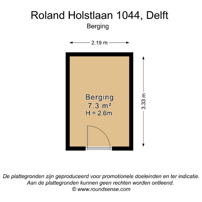 Roland Holstlaan 1044, 2624 JP, Delft