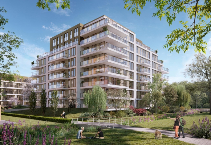 Triadome, Drie-kamer appartement, bouwnummer: 14, Leidschendam