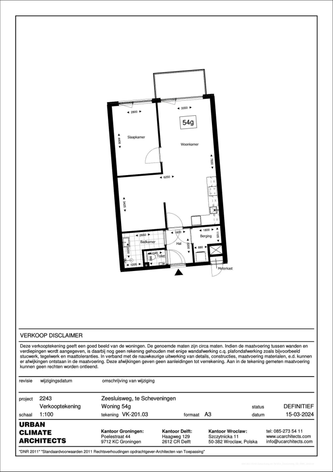 Zeesluisweg 54 G, 2583 DS, 's-Gravenhage