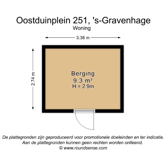 Oostduinplein 251, 2596 JS, 's-Gravenhage